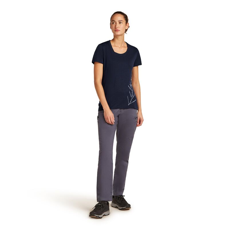 Icebreaker W Merino 150 Tech Lite SS Scoop Tee Panax image number 3